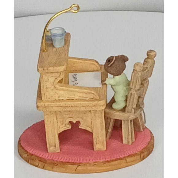 Hallmark Keepsake TENDER TOUCHES WISH LIST Mouse 1995 - Picture 6 of 11